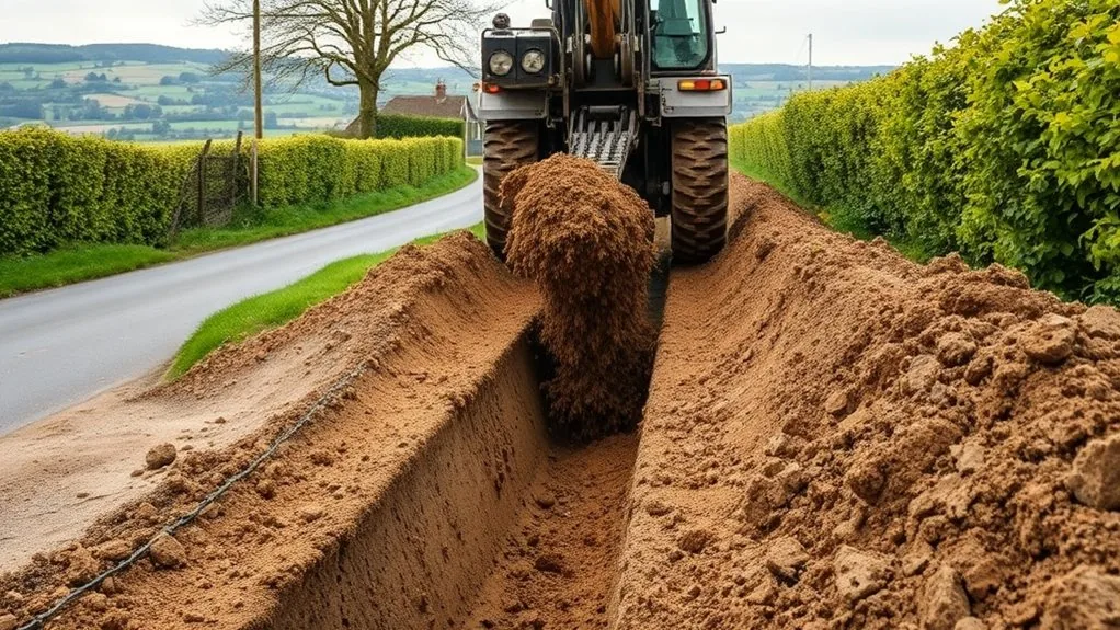 Chain Trenching in Wrotham | Fast, Clean Trench Excavation
