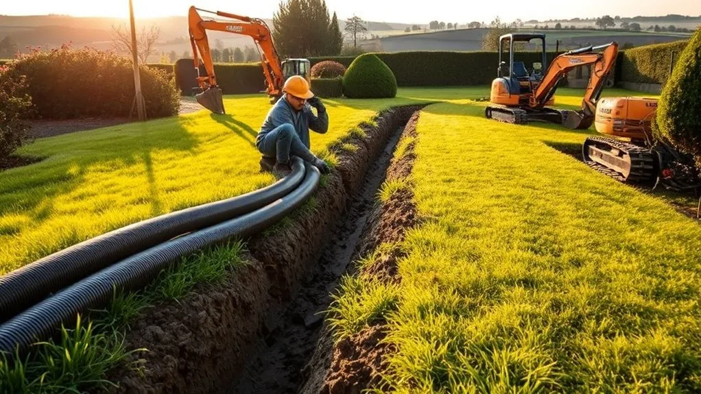 Irrigation Pipe Installation in Wrotham | Gardens, Grounds & Land