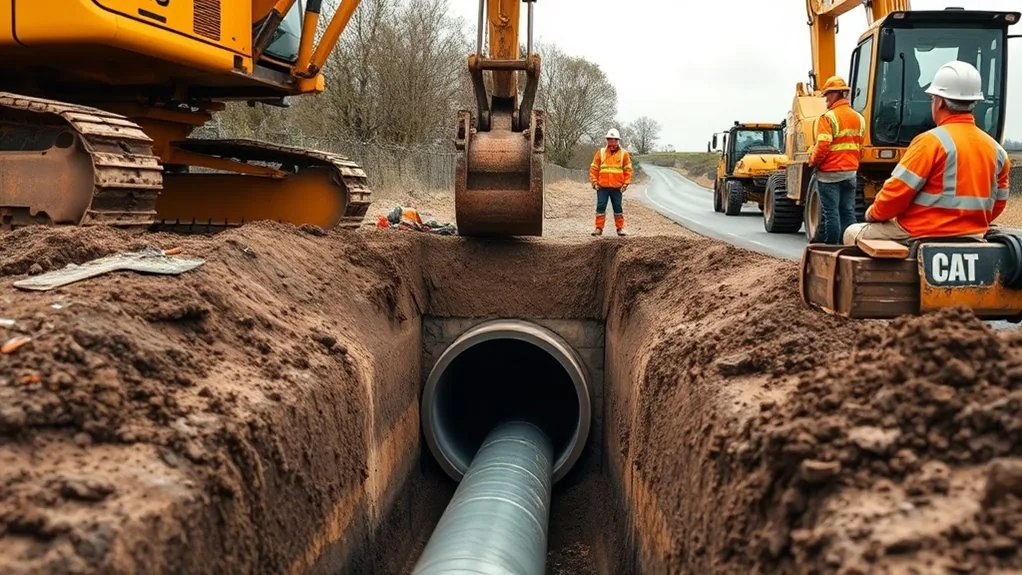 Pipe Ramming in Wrotham | Driving Pipes Under Roads, Walls & Buildings